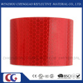 Red Caution Reflective Warning Tape Sticker Self Adhesive Tape (C3500-OXR)